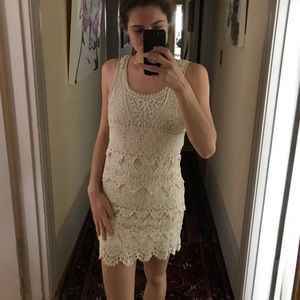 Free People crotchet dress
